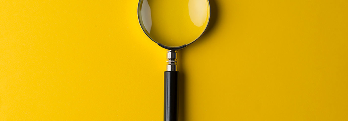 magnifying glass discover