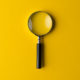 magnifying glass discover