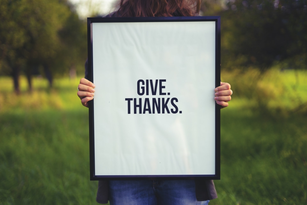 give thanks with philanthropy