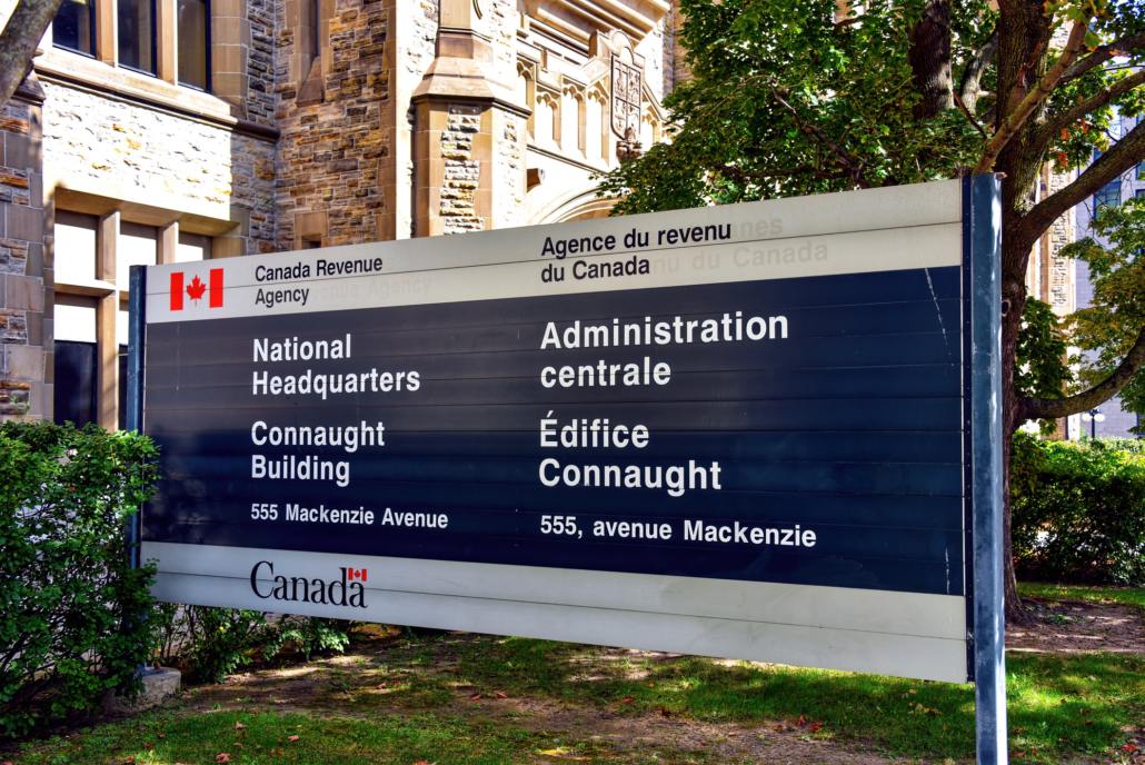 CRA headquarters where tax policy is created in Canada
