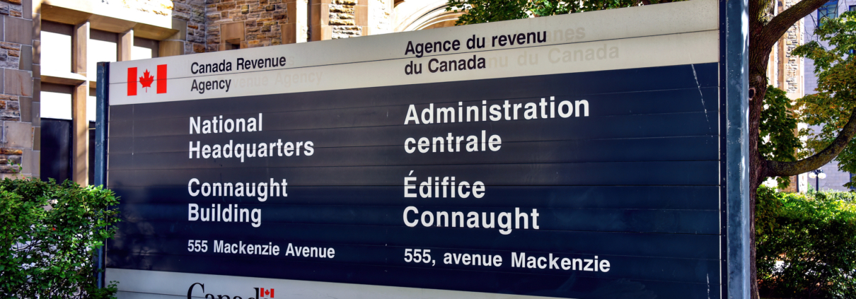 CRA headquarters where tax policy is created in Canada